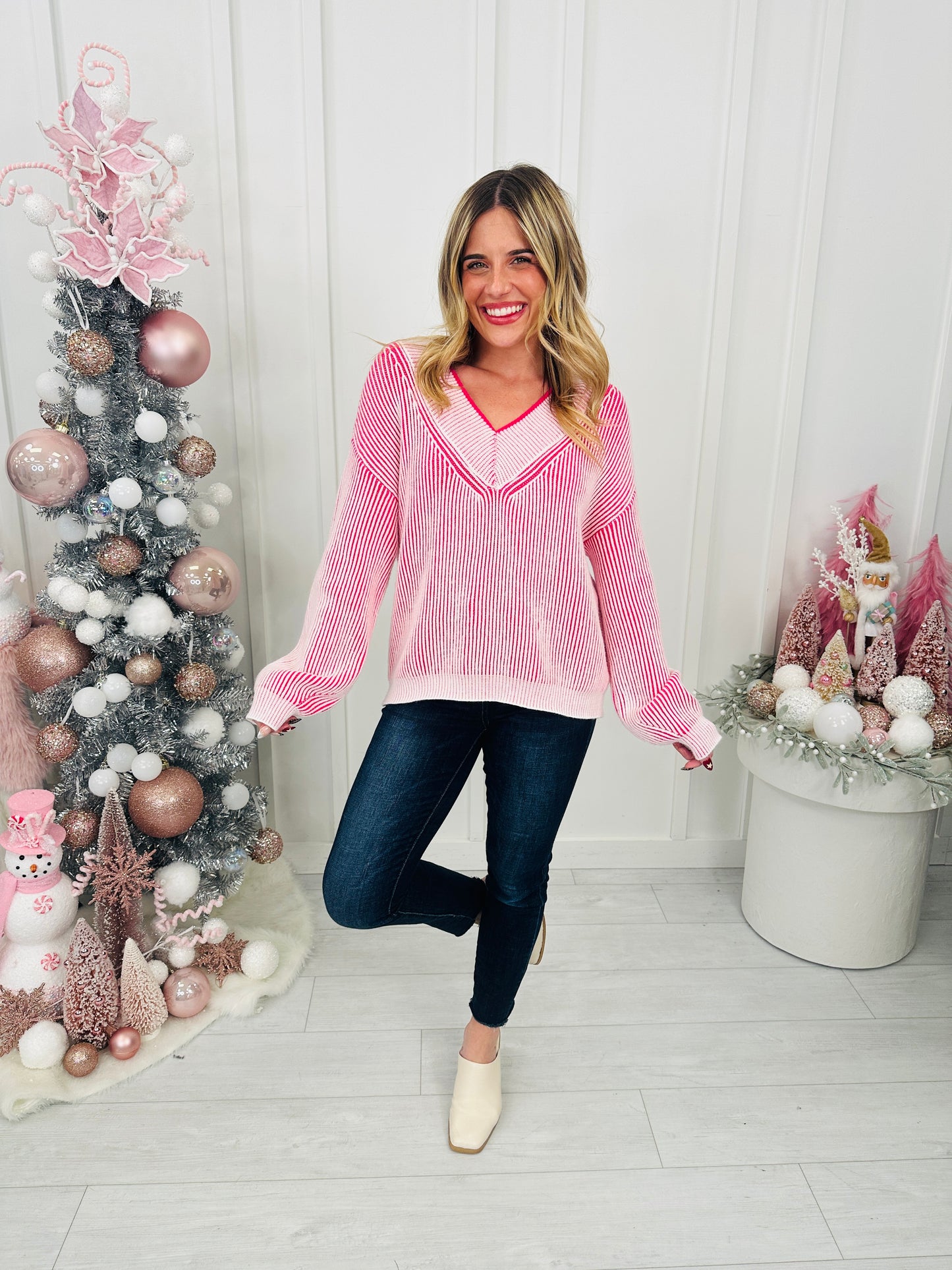 Winter Wishes Sweater In Multiple Colors