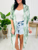 Coastal Drift Kimono in Sage