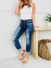 Judy Blue Plus/Reg Now Or Never Cropped Boyfriend Jeans