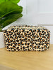 Leopard Print Set Of 4 Cosmetic Bags
