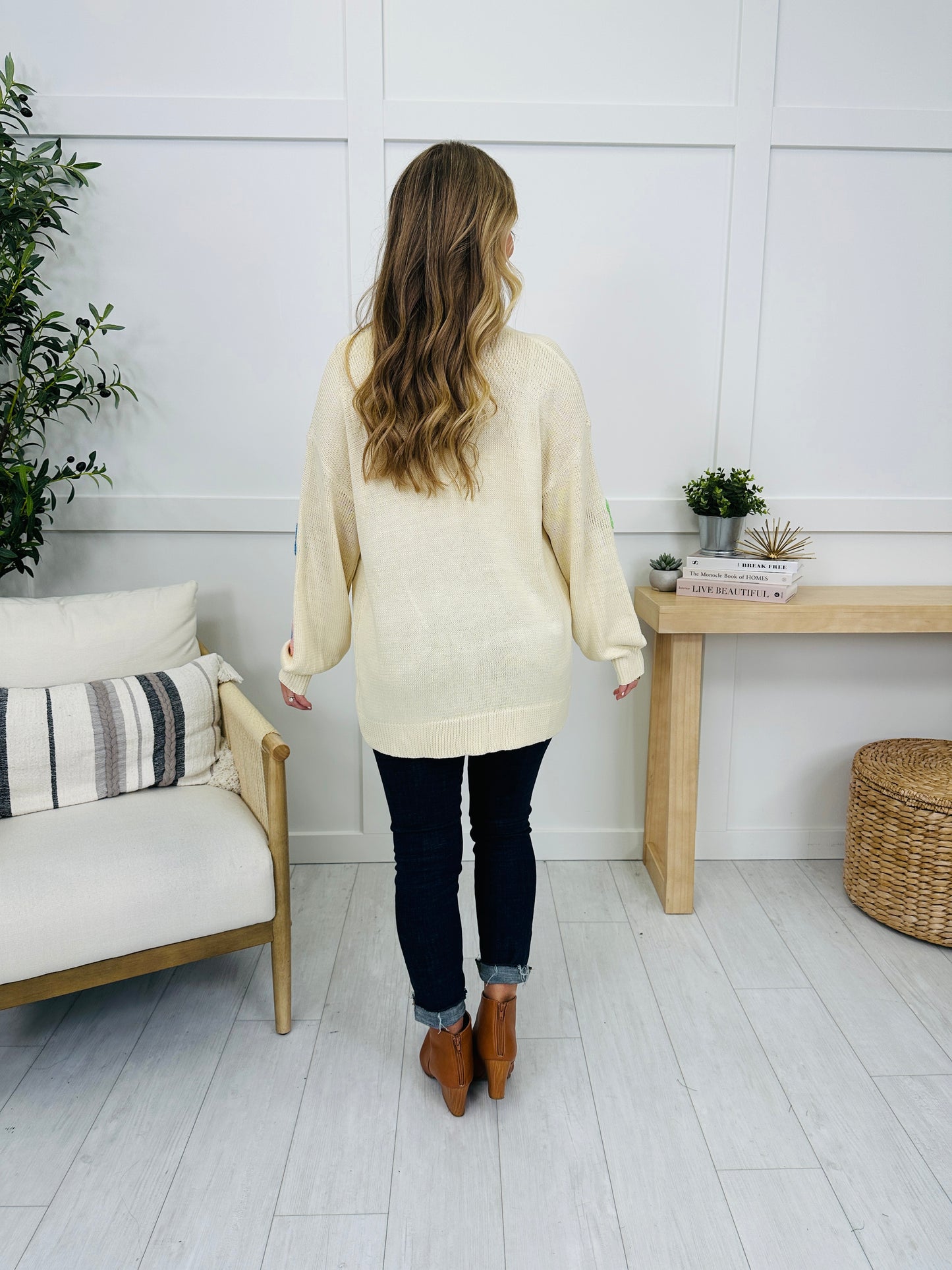 Threads Of A Garden Cardigan