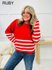 DOORBUSTER! Coastal Stripes Sweater- Multiple Colors!