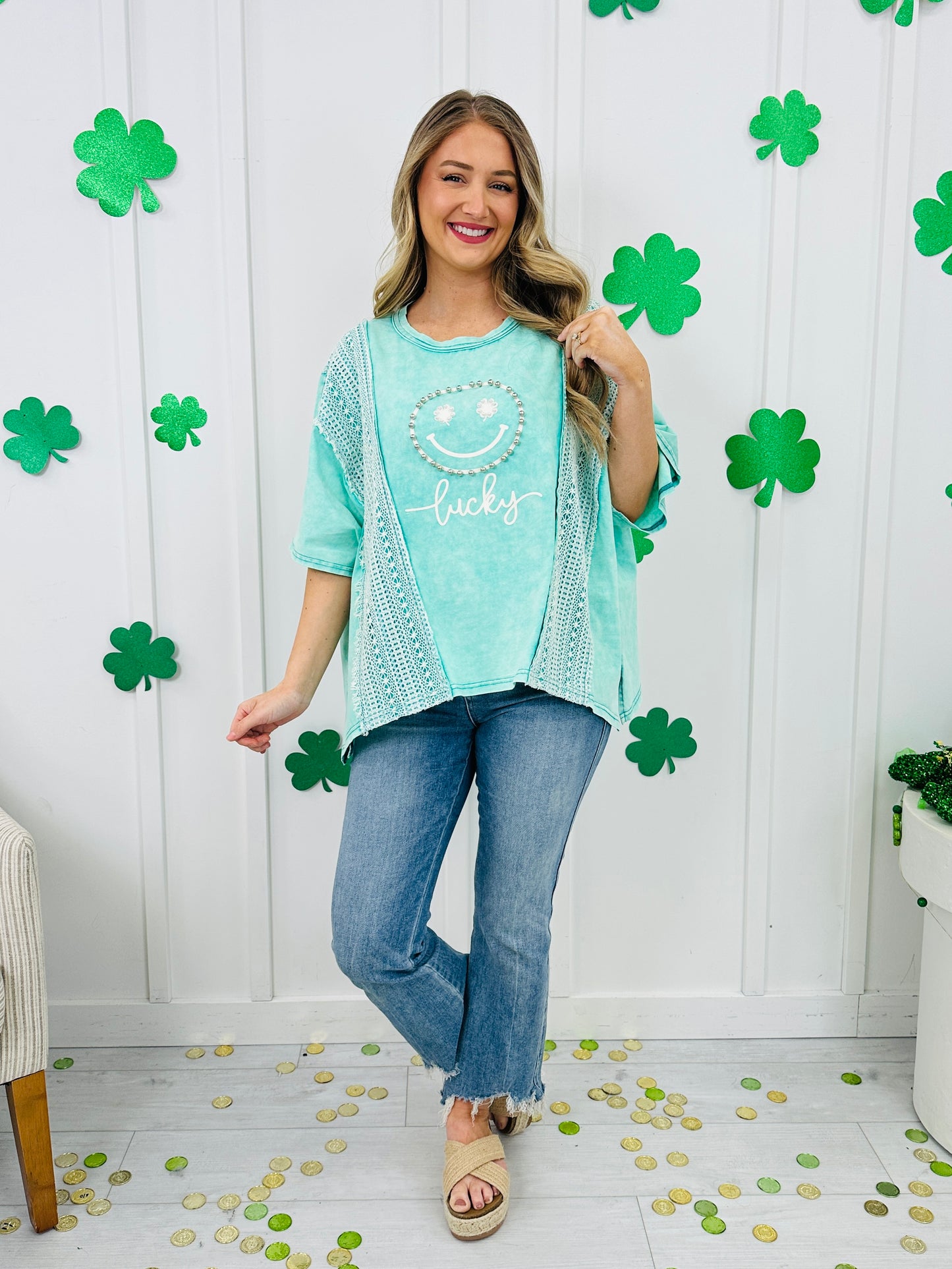 Smiles & Shamrocks Tee