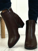 Fall Plans Only Bootie In Brown