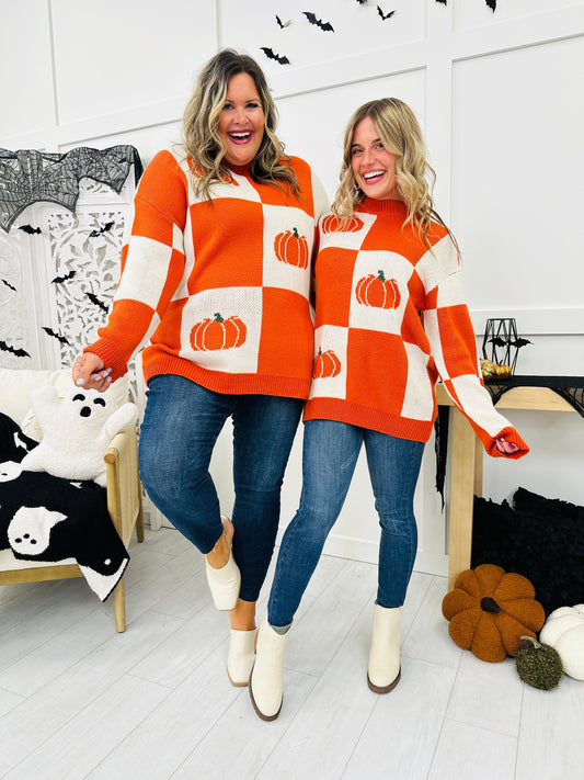 REG/CURVY Pumpkin Perfection Sweater