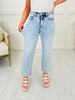 Can't Crop The Feeling MOCO Exclusive Tummy Control Cropped Wide Leg Jeans