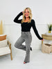 Wild Thing Tummy Control Grey Leopard Jeans