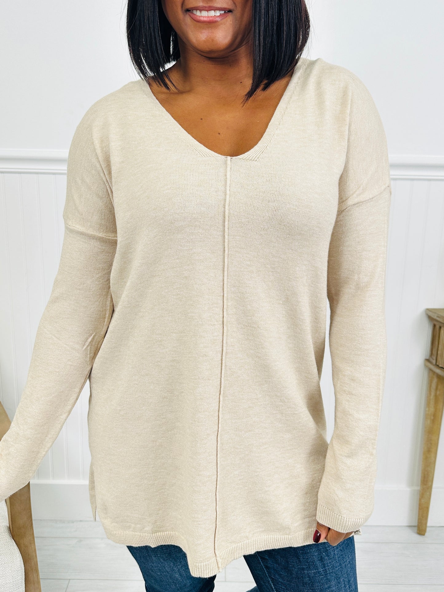 Everyday Rhythm Sweater- Multiple Colors!