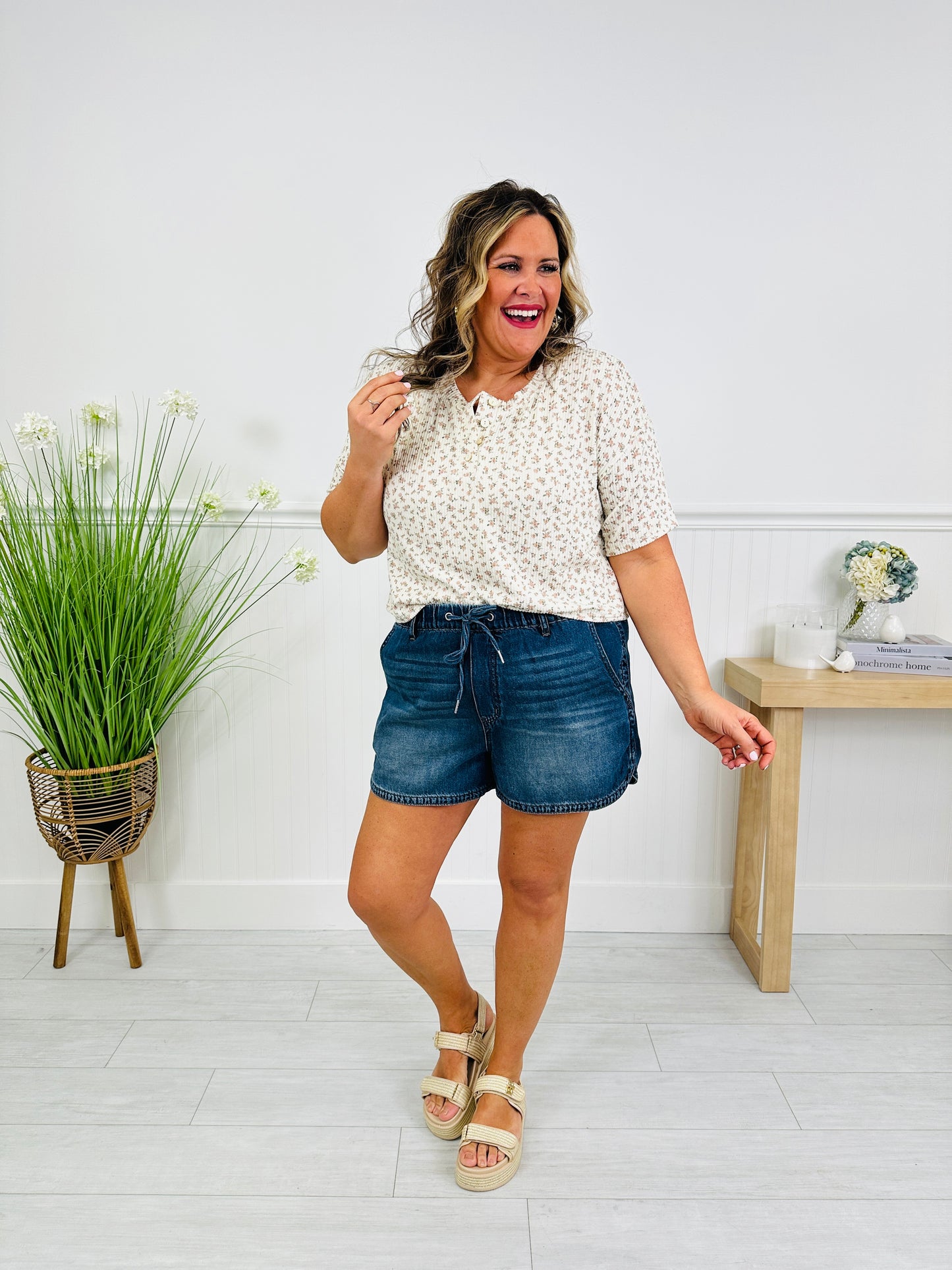 Judy Blue Made To Live In Featherweight Boxer Shorts