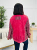 Feels Like Home Top in Burgundy