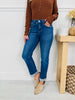 Boyfriend Material Tummy Control Boyfriend Jeans