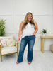 Judy Blue Flare For It Tinted Flare Jeans