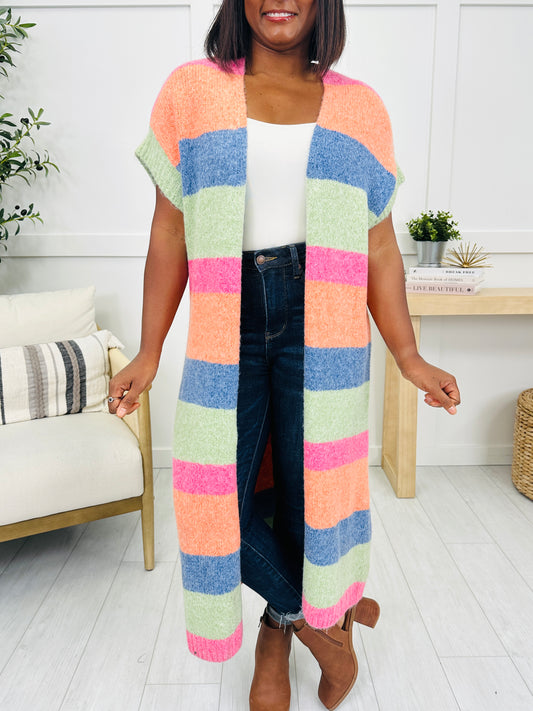 When Colors Collide Cardigan