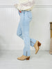 Crush On The Cuff Tummy Control Mom Jeans
