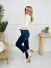 Finishing Touch Wide Leg Cropped Jeans with Tummy Control