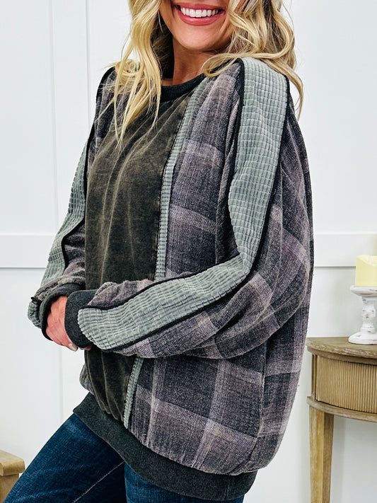 After Hours Sweatshirt In Gray