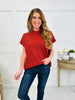 Roses In The Rearview Top In Multiple Colors