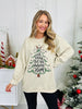 Oh Come Let Us Adore Him Graphic Crewneck Sweatshirt