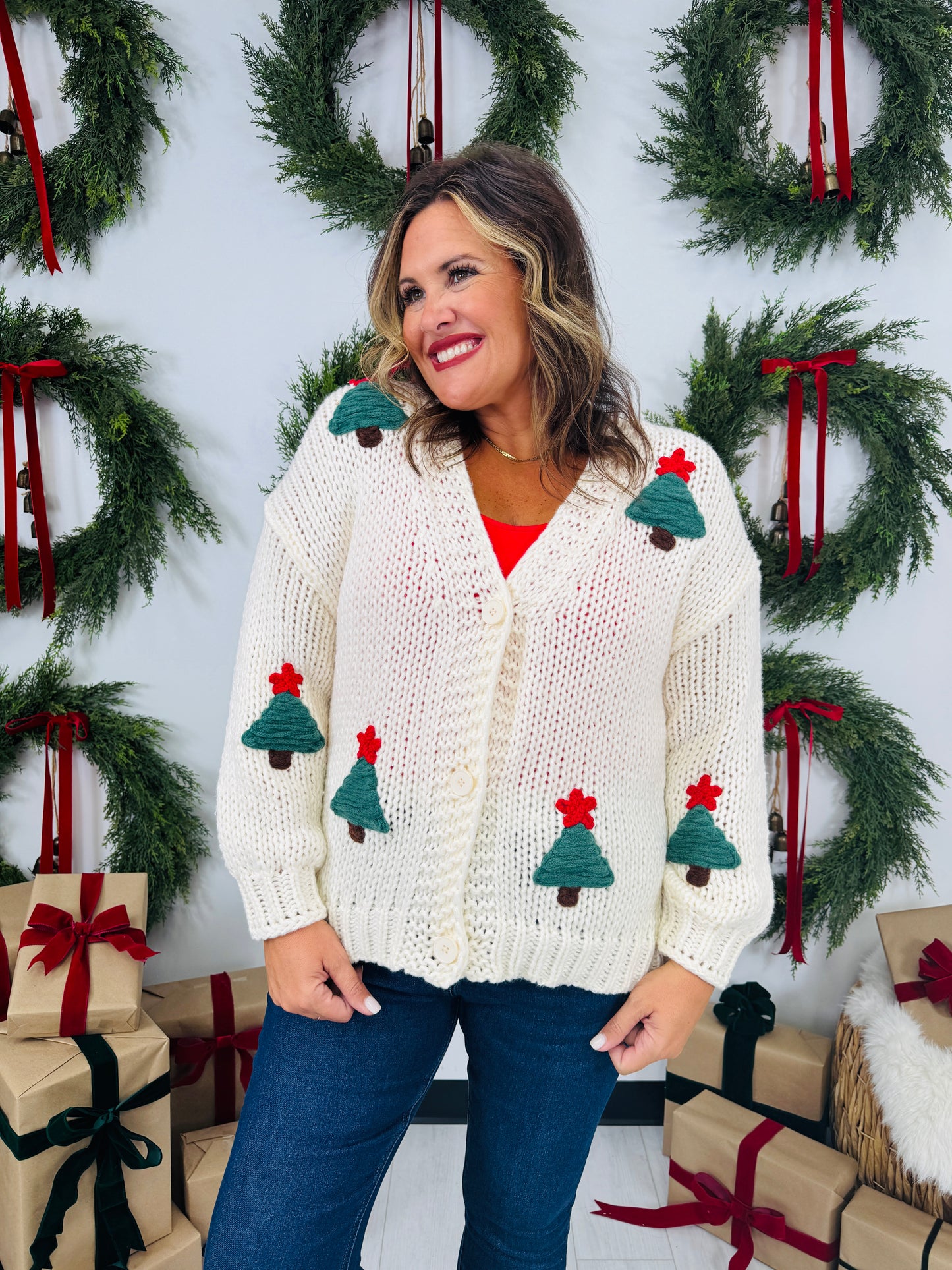 All Spruced Up Cardigan