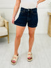 Judy Blue Summer Fling Tummy Control Shorts