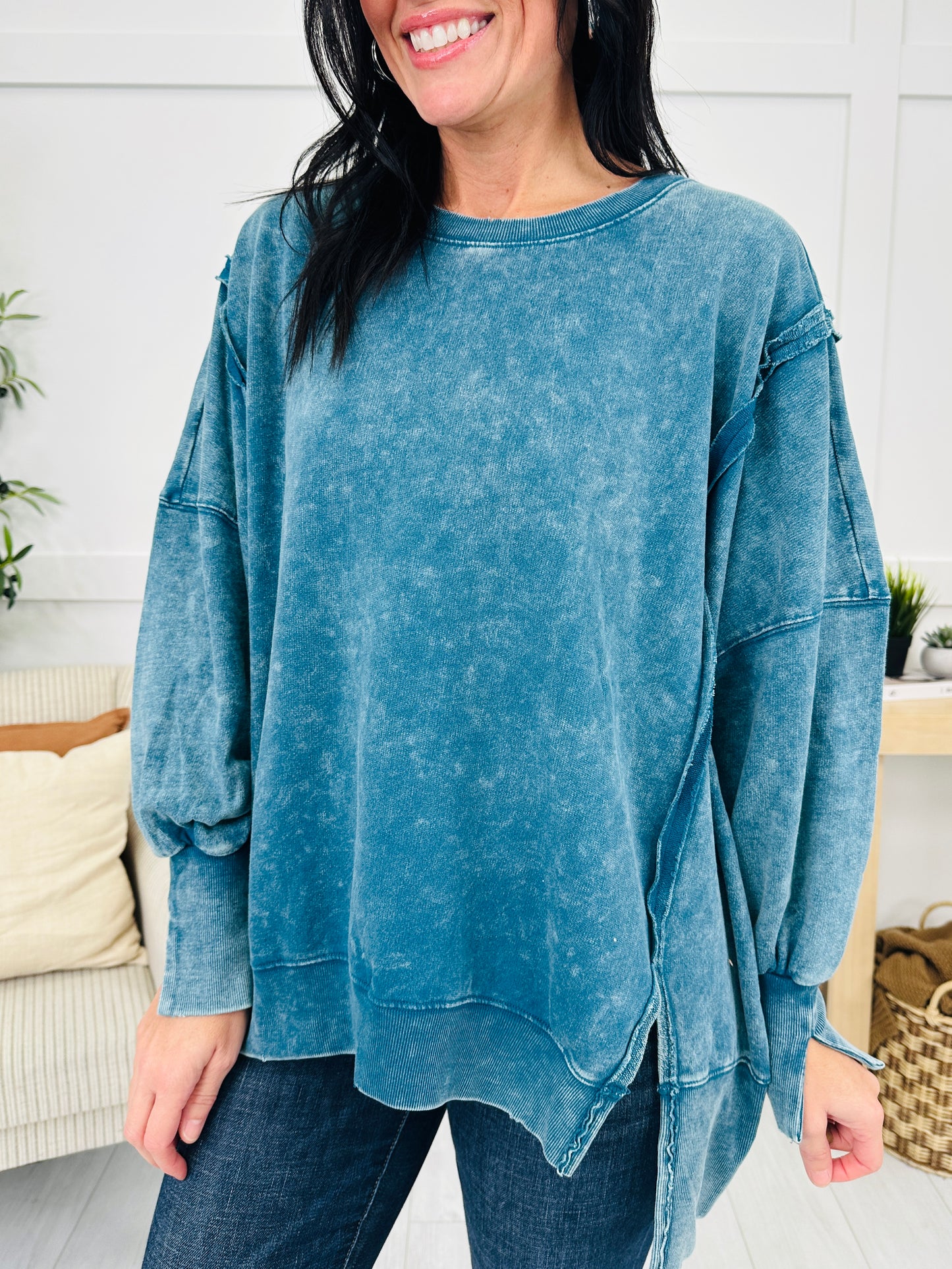 DOORBUSTER! The Fadeaway Pullover- Multiple Colors!
