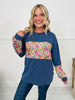 Fall Flowers Top-- Multiple Colors!