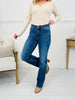 Judy Blue Cozy Classic Thermal Bootcut Jeans