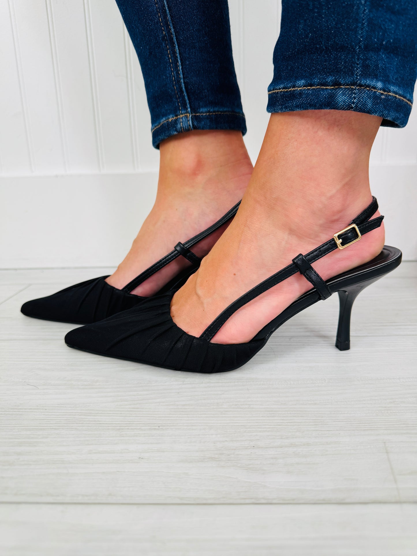 City of Lights Heels In Black