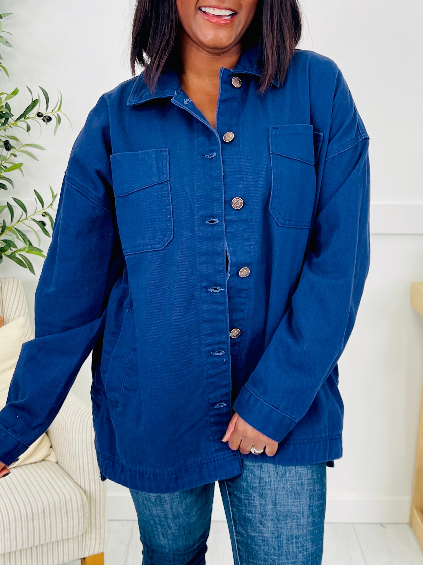 DOORBUSTER! Timber Trail Shacket- Multiple Colors!
