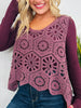 Crochet All Day Top-- Multiple Colors!