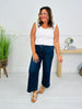 Judy Blue Timeless Touch Trouser Wide Leg Ankle Jeans