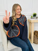 Peaceful Patches Pullover