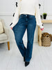 Judy Blue Straight Up Stud Straight Leg Jeans