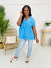 DOORBUSTER! Buttoned in Style Top- Multiple Colors!