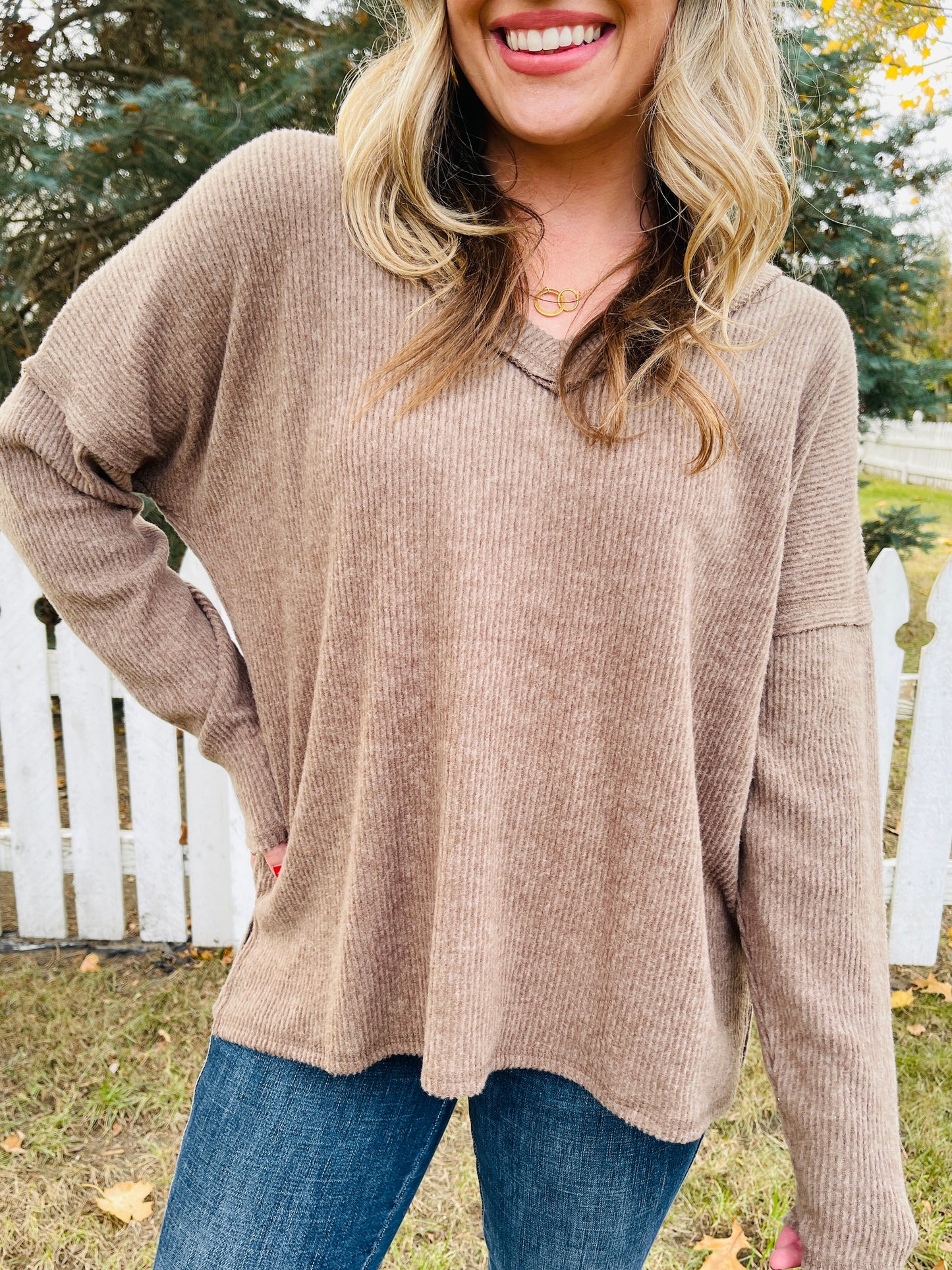 DOORBUSTER! REG/CURVY All Day Ease Top- Multiple Colors!