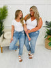Judy Blue Confident & Carefree Bleach Splatter Boyfriend Jeans