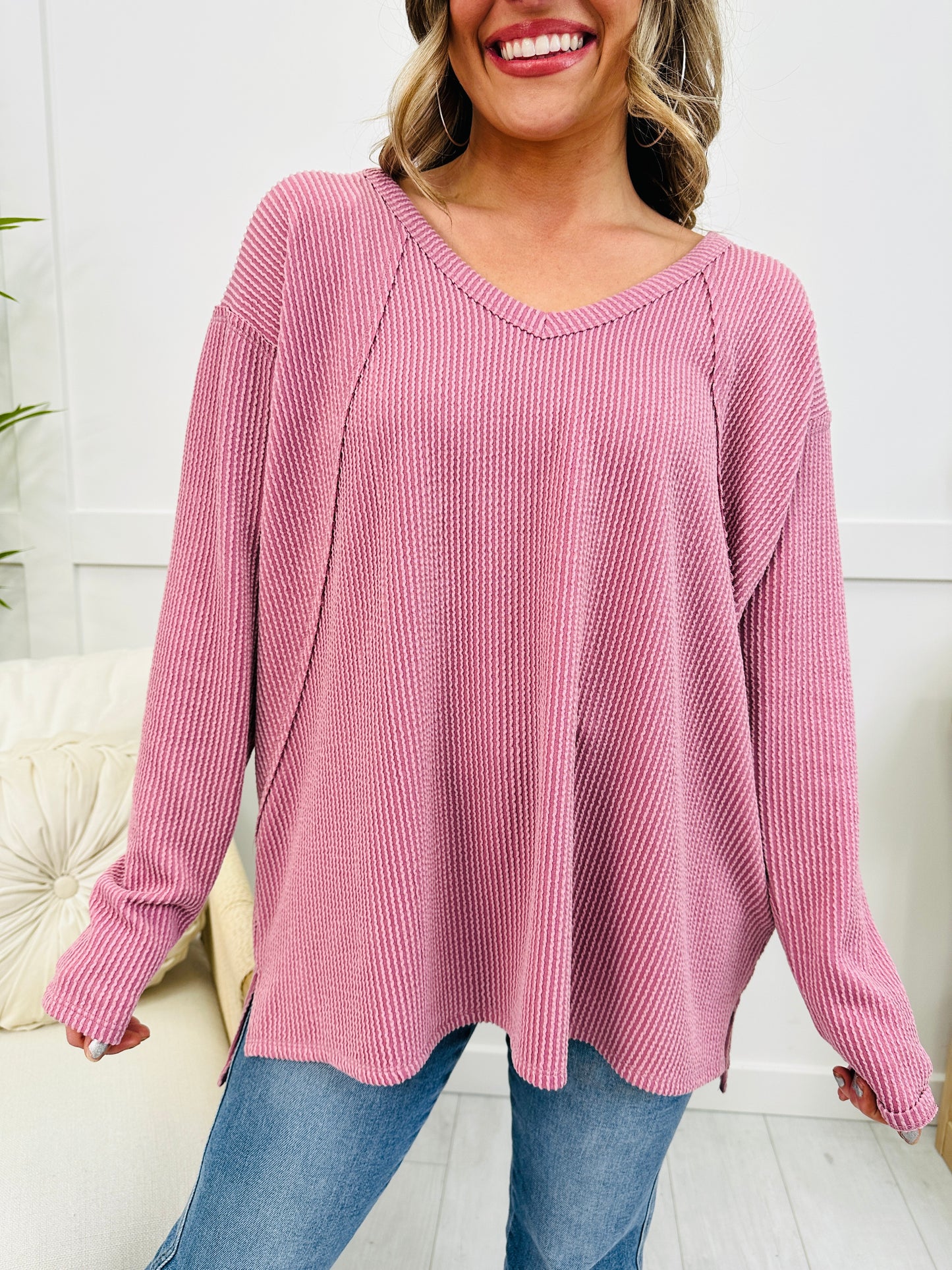 REG/CURVY Cozy and Corded Top - Multiple Colors!