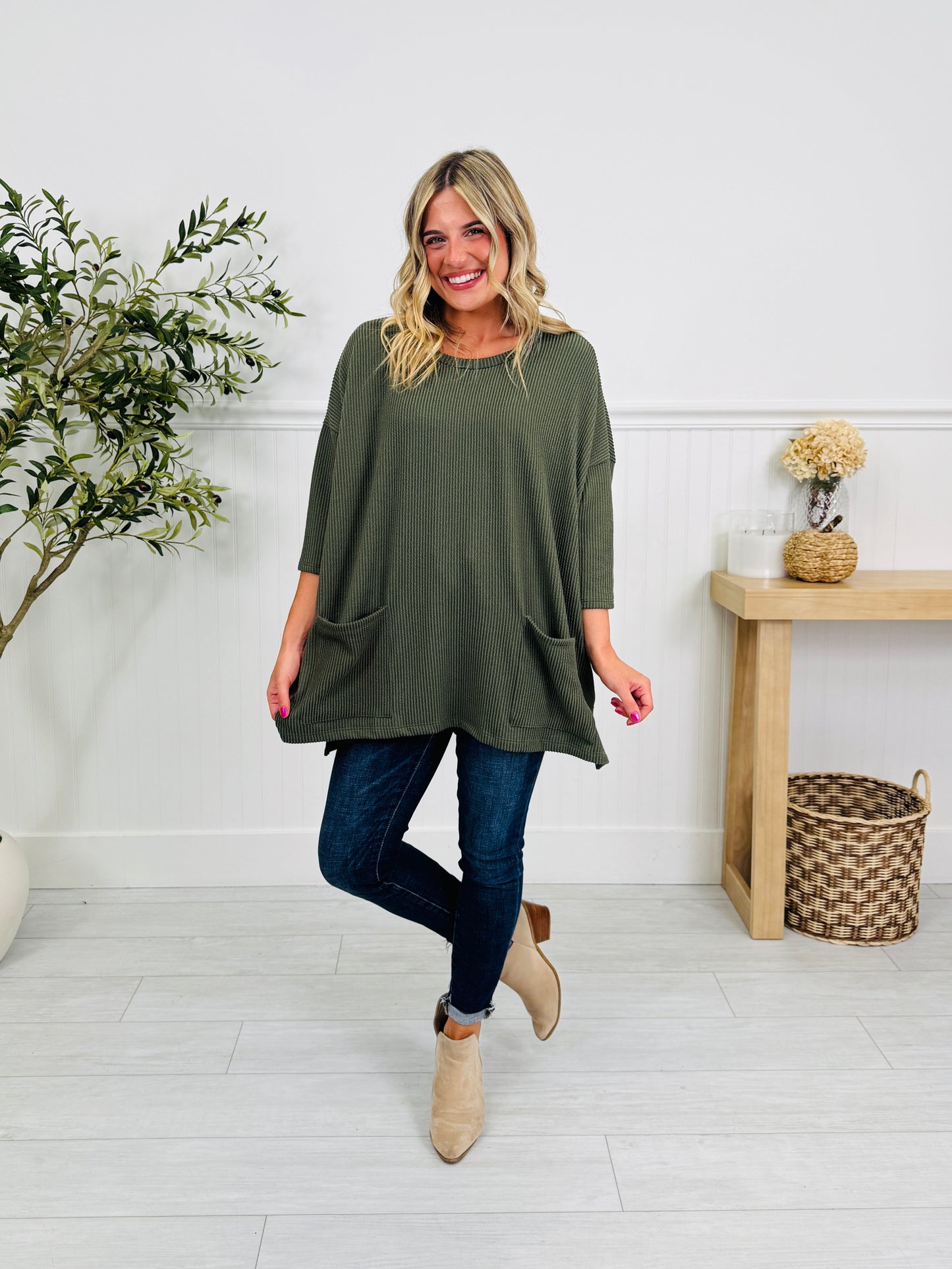 Easy On Repeat Top In Multiple Colors