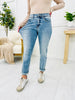 Judy Blue The Bleach Boys Midrise Boyfriend Jeans in Reg/Curvy