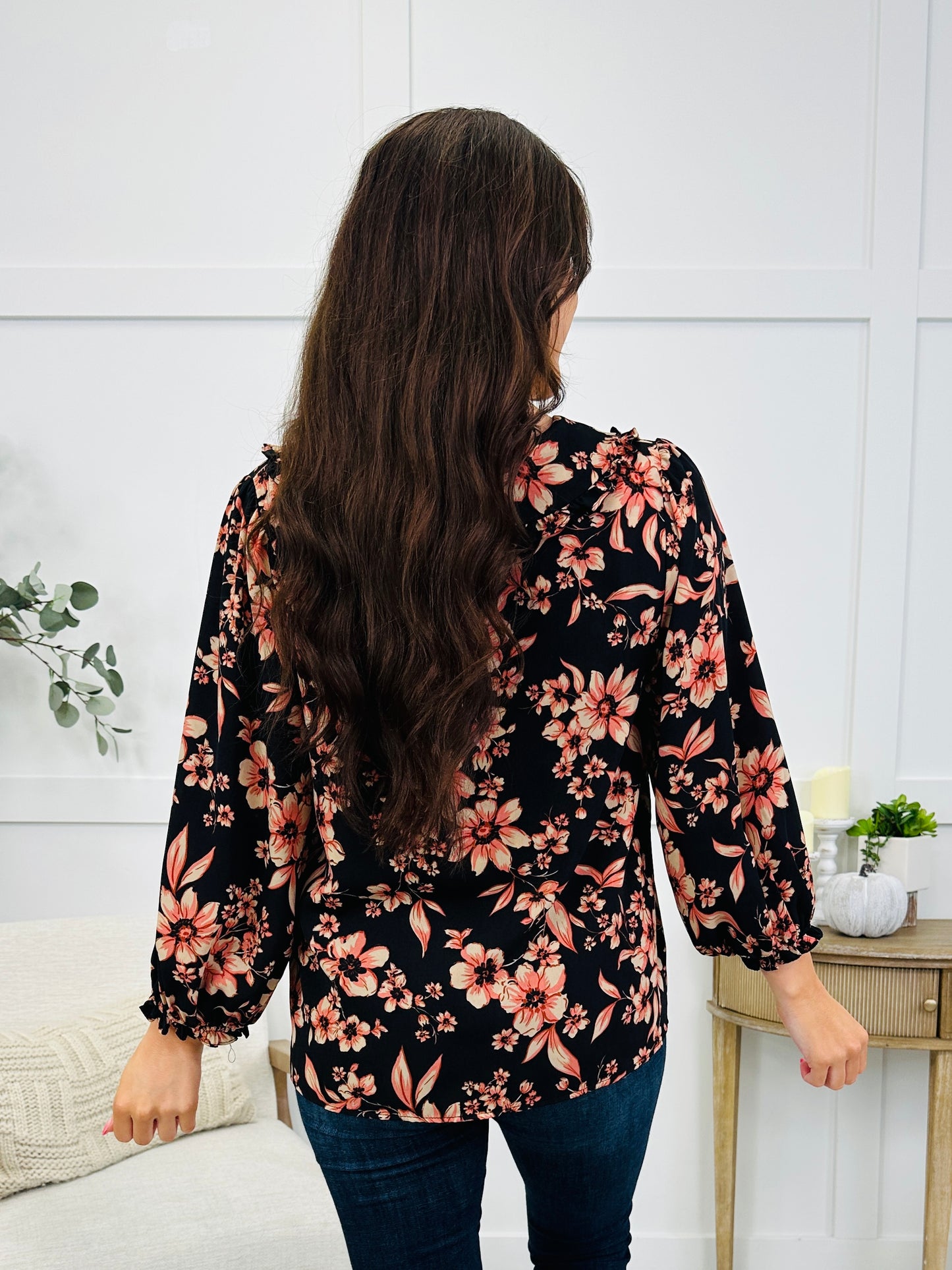 Autumn After Dark Top In Black