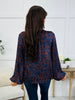 Rust & Ruffles Top In Moon River