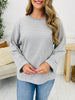 Soft Focus Pullover in H Grey