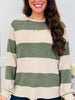 Campfire Comfort Pullover In Dk Olive