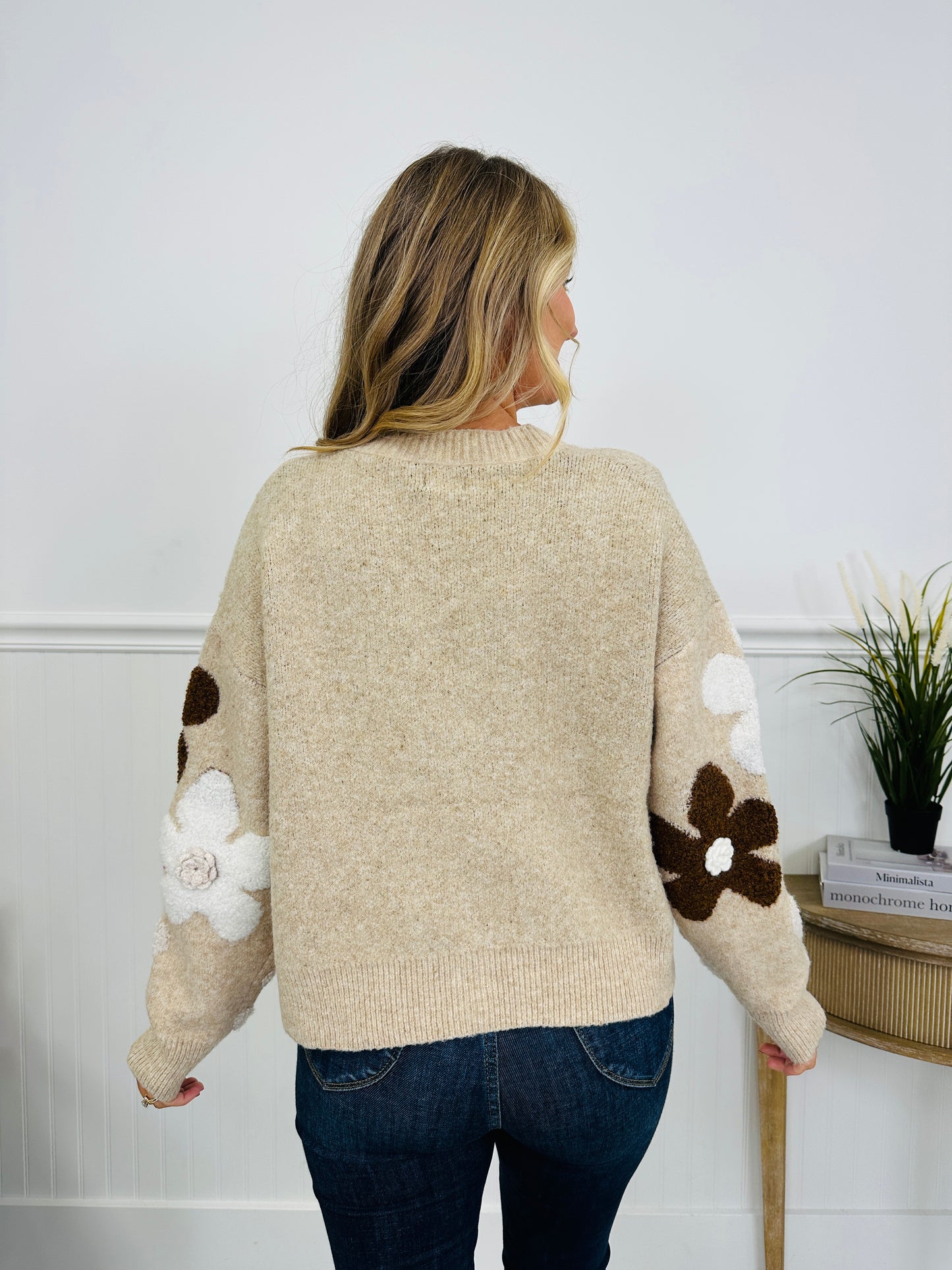 Season’s Stitch Cardigan in Taupe