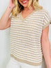 Nautical Knit Top In Multiple Colors