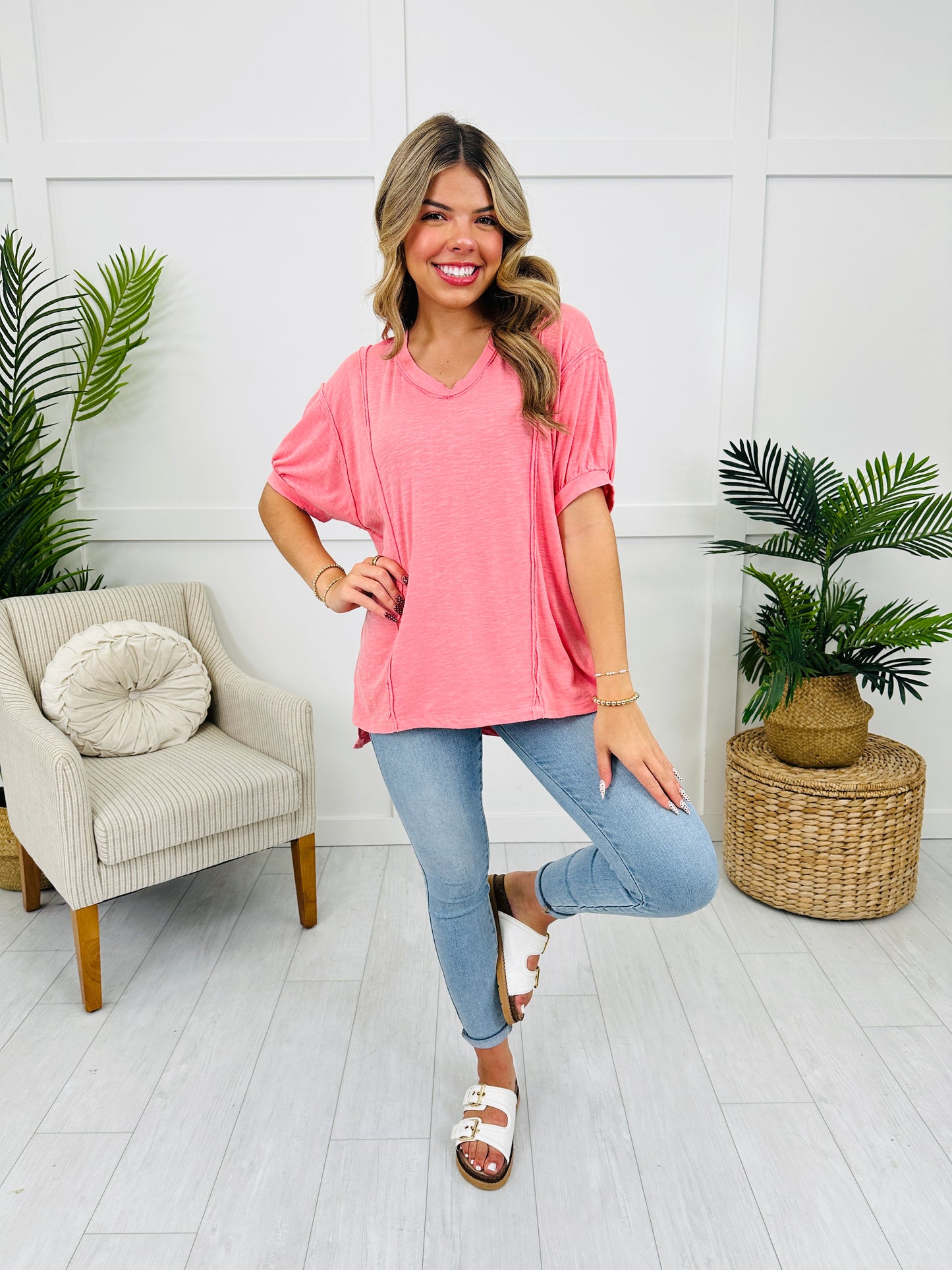 Easy On The Go Top- Multiple Colors!