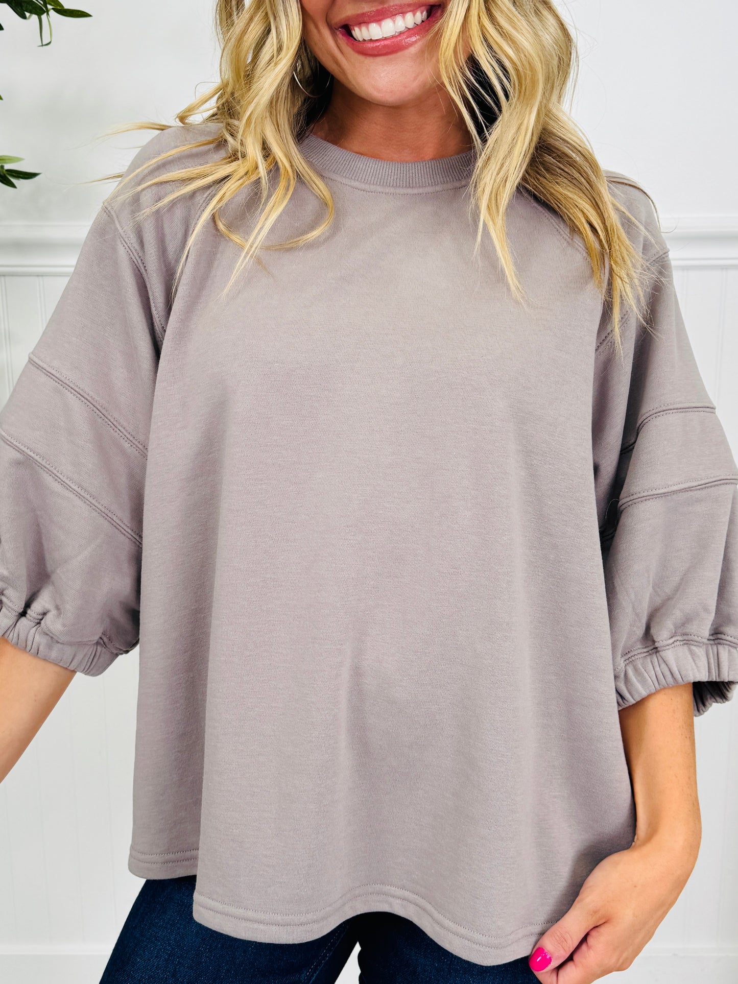 The Cozy Motion Top In Multiple Colors