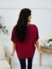 Wild Beauty Top In Burgundy