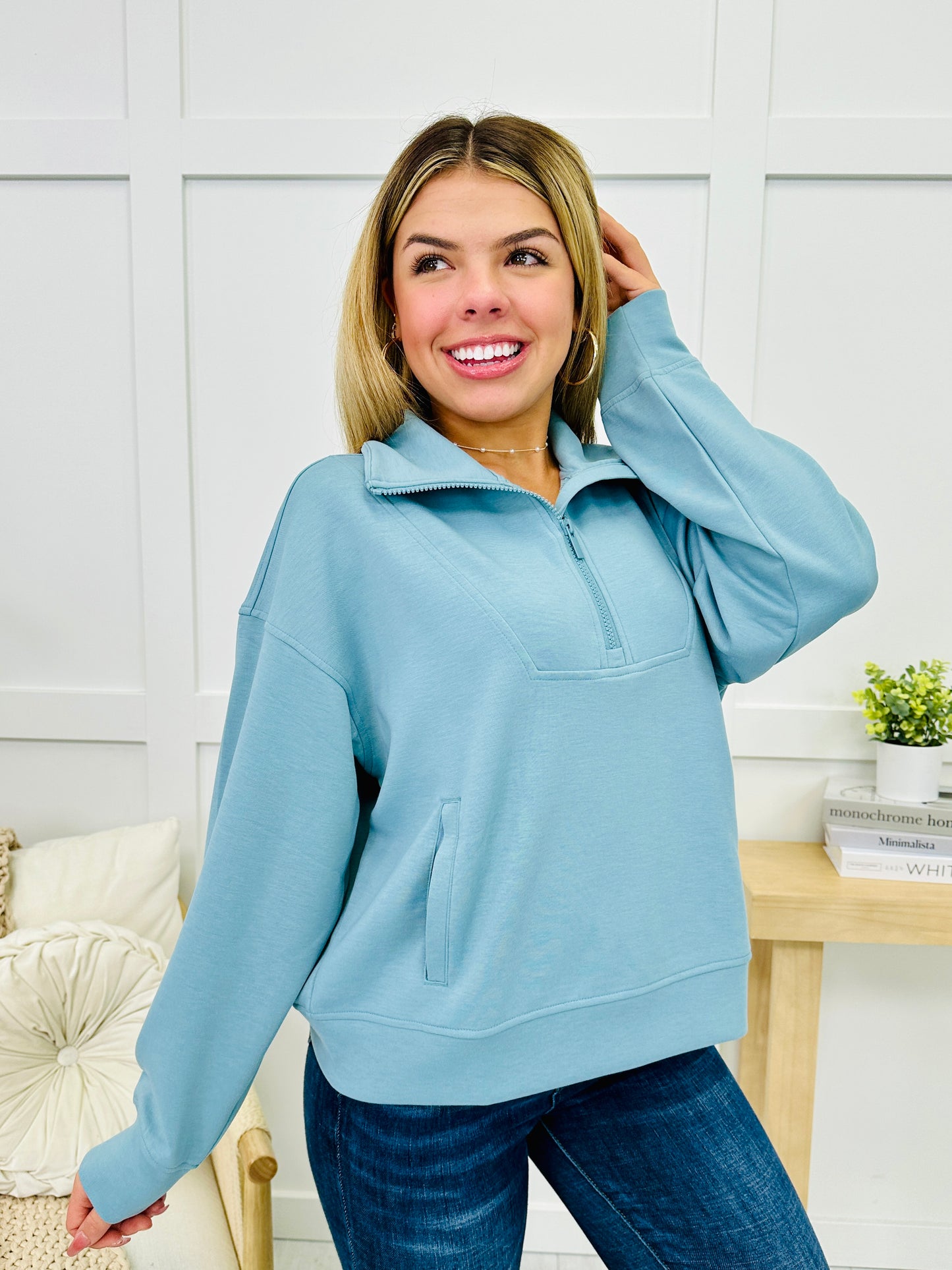 DOORBUSTER! Lounge All Day Pullover- Multiple Colors!