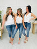 Restock! Judy Blue REG/CURVY Go Against The Grain Capri Jeans